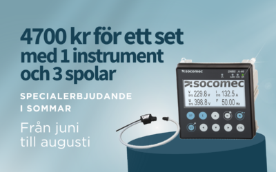Erbjudande: Diris A-40 + 3 valfria Rogowski-spolar – Paketpris 4 700 kr