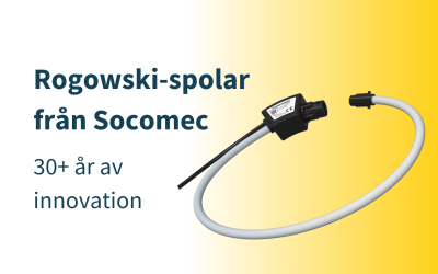 Rogowski-spolar från Socomec: 30+ år av innovation för exakt och robust strömmätning