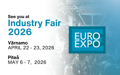 Megacon & Socomec at EURO EXPO 2026 in Värnamo and Piteå